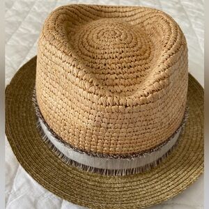 Stylish Straw Fedora Hat